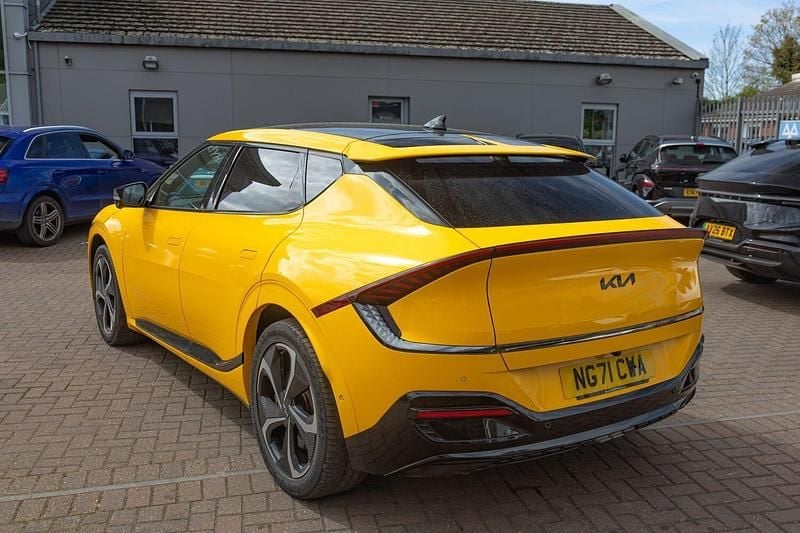 Used Kia EV6 GT-Line S 236 kW (321 HP) 2022 Yellow SUV
