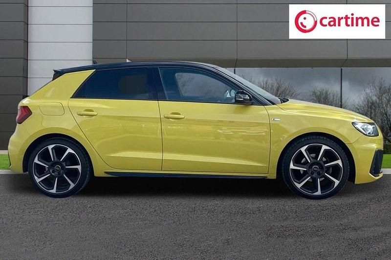 Used Audi A1 Sportback S-Line 150 HP (110 kW) 2019 Yellow Hatchback