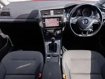 Used VW Golf VII Match 115 HP (84 kW) 2019 Red Hatchback