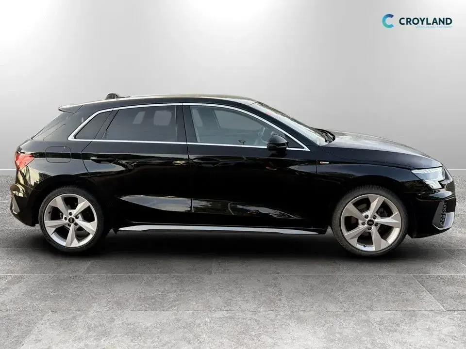 Used Audi A3 S-Line 2023 Black Sedan
