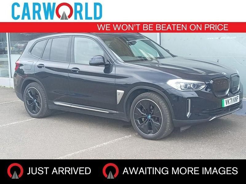Black Used 2021 BMW iX3 Shadowline SUV | £22,990 (Good price) - Image 1/3