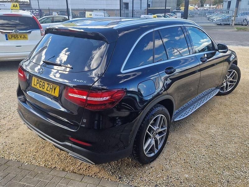 Used Mercedes GLC220 AMG line 2018 Black Estate