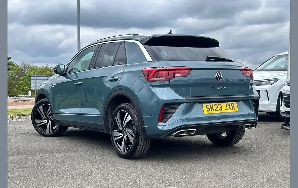 Used VW T-Roc R-line 150 HP (110 kW) 2023 Blue SUV
