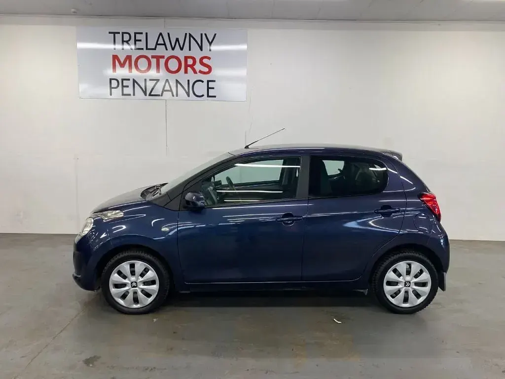 Used Citroën C1 Feel 68 HP (50 kW) 2014 Blue Hatchback