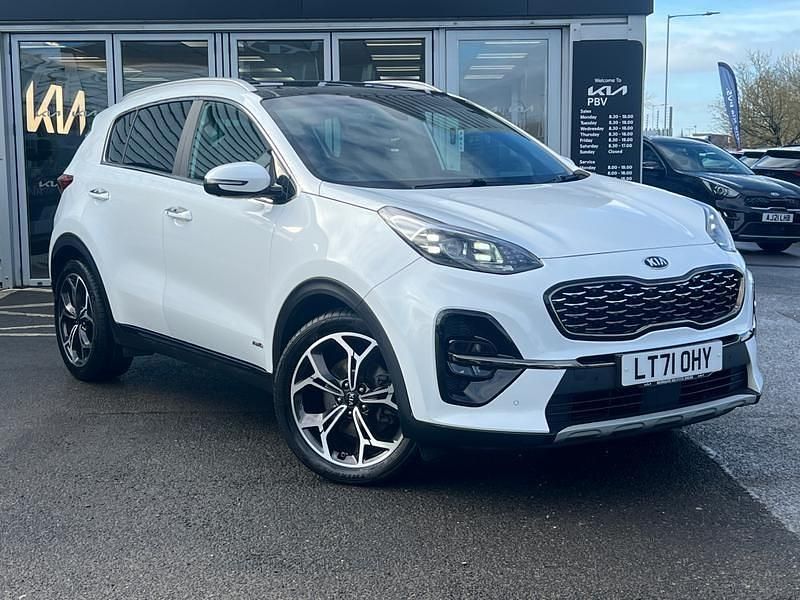 Used Kia Sportage GT-Line S 2021 White SUV