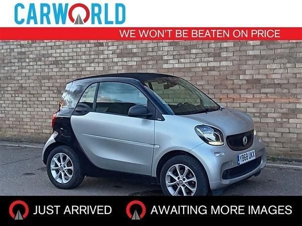 Black Used 2018 Smart ForTwo Coupé Passion Coupe | £4,788 (Fair price) - Image 1/3