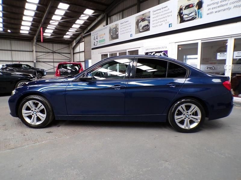 Used BMW 318 Sport Line 2016 Blue Sedan
