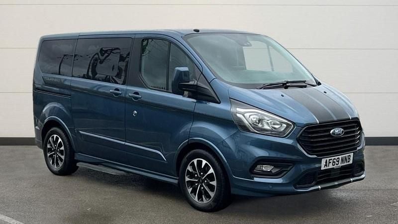 Blue Used 2019 Ford Tourneo Custom Sport Van | £24,995 (A bit pricey) - Image 1/4