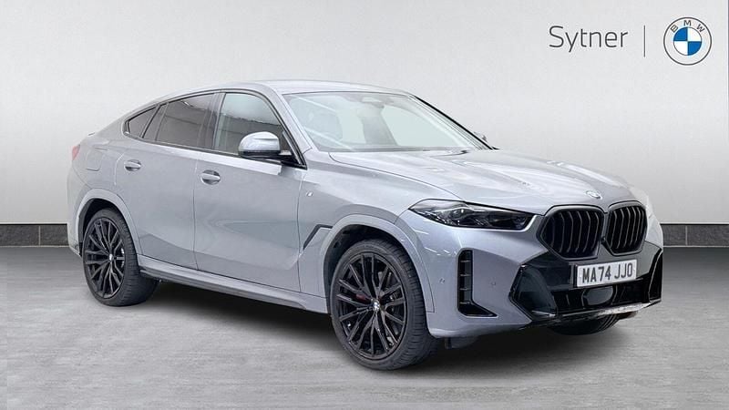 Grey Used 2024 BMW X6 M Sport SUV | £65,000 (Expensive) - Image 1/4
