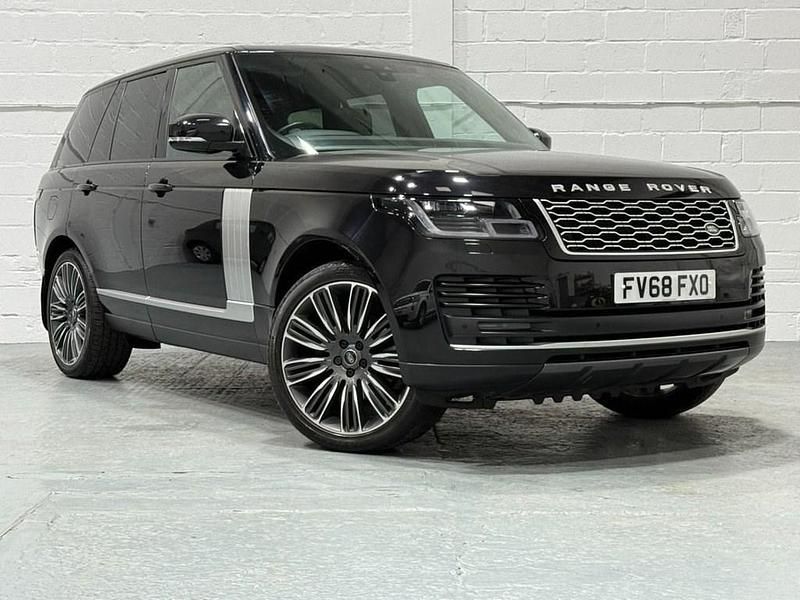 Black Used 2018 Land Rover Range Rover Vogue SUV | £33,695 (A bit pricey) - Image 1/4