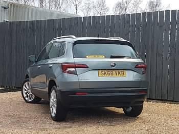 Used Skoda Karoq SE L 115 HP (84 kW) 2018 Grey SUV