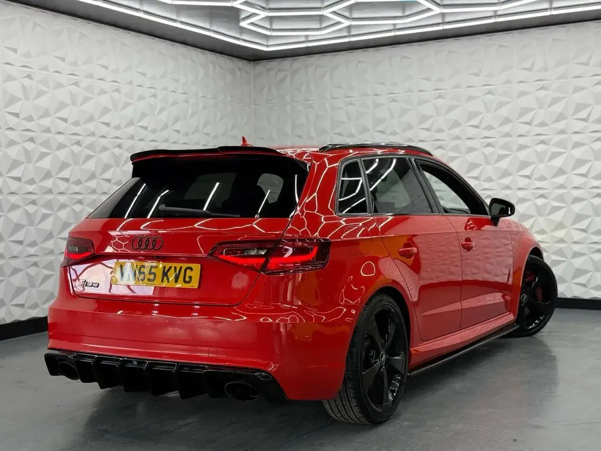 Used Audi RS3 Performance 2015 Red Sedan