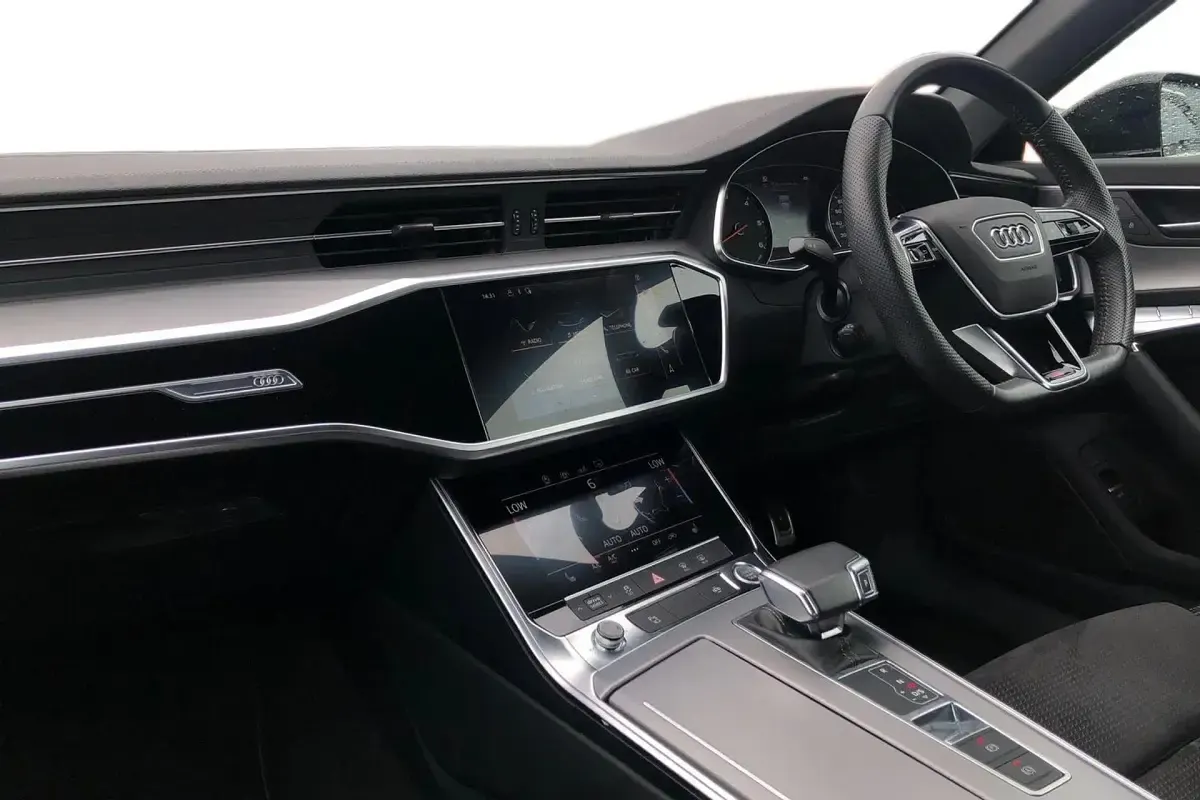 Used Audi A6 S-Line 204 HP (150 kW) 2019 Black Sedan