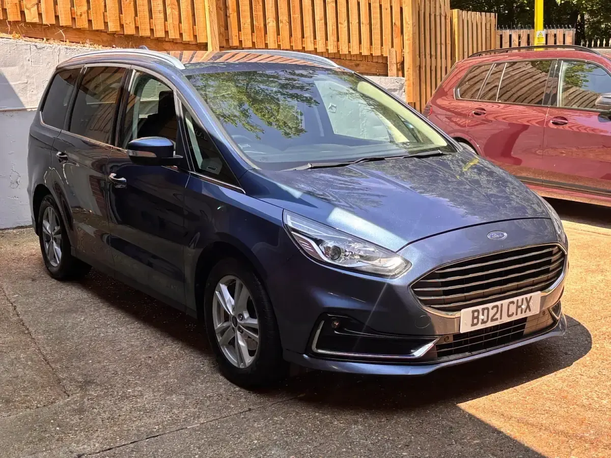 Used Ford Galaxy Titanium 150 HP (110 kW) 2021 Blue MPV