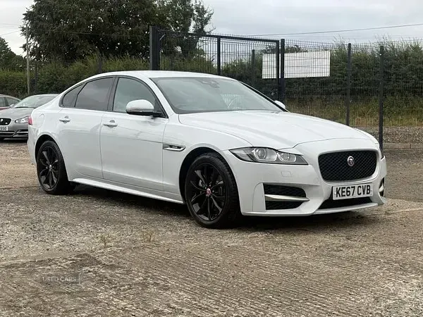 Used Jaguar XF R-Sport 250 HP (183 kW) 2017 White Sedan