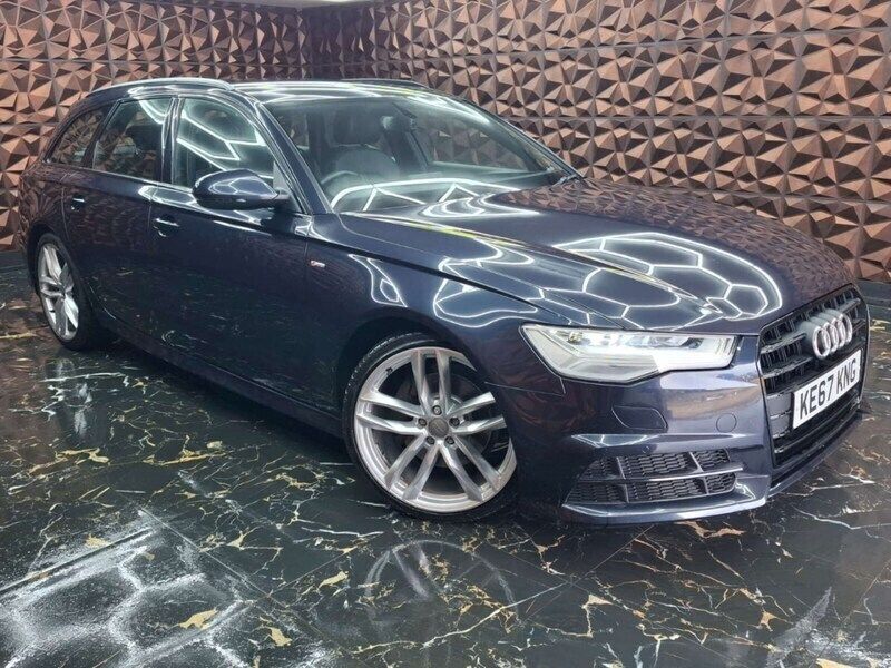 Blue Used 2017 Audi A6 S-Line Estate | £12,849 (Fair price) - Image 1/4
