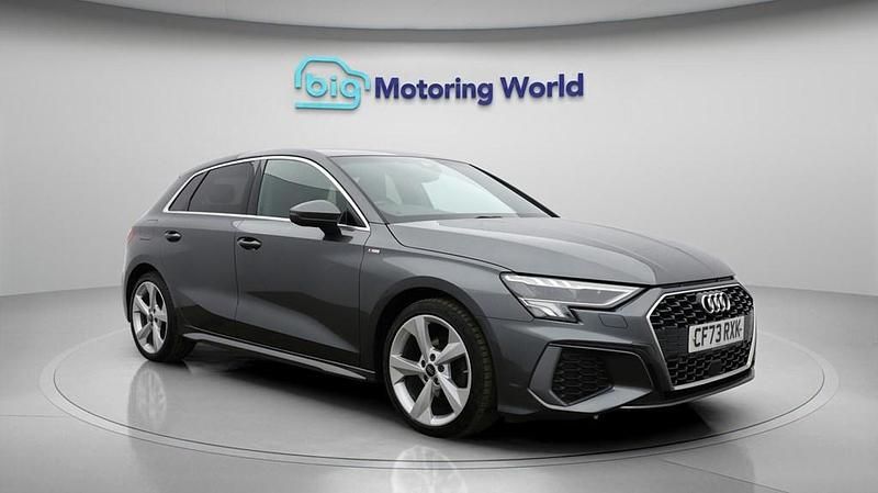 Used Audi A3 Sportback S-Line 110 HP (80 kW) 2023 Grey Hatchback