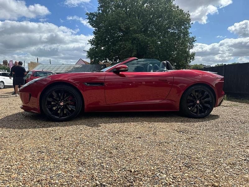 Used Jaguar F-Type Supercharged 2013 Red Cabriolet
