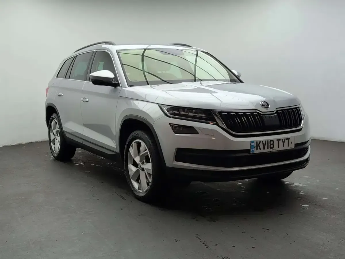 Used Skoda Kodiaq SE L 187 HP (137 kW) 2018 Silver SUV