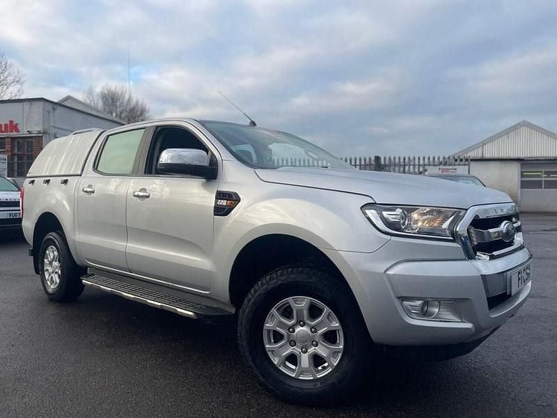 Begagnad Ford Ranger XLT 2019 Silver Pickup