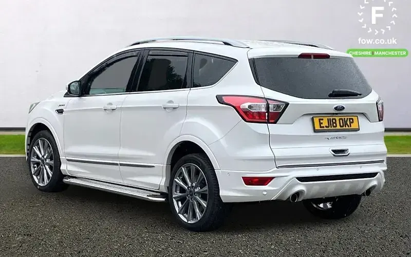 Used Ford Kuga Vignale 180 HP (132 kW) 2018 White SUV
