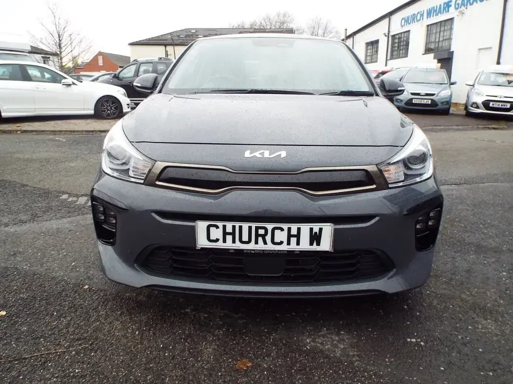 Used Kia Rio GT-Line S 118 HP (86 kW) 2021 Grey Hatchback