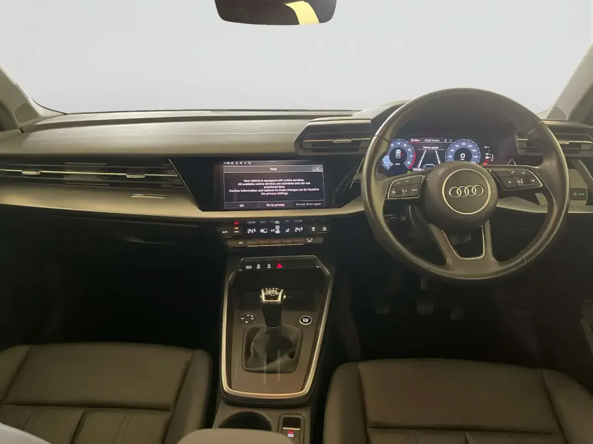 Second-hand Audi A3 Sportback Sport 110 CP (80 kW) 2022 Negru Hatchback