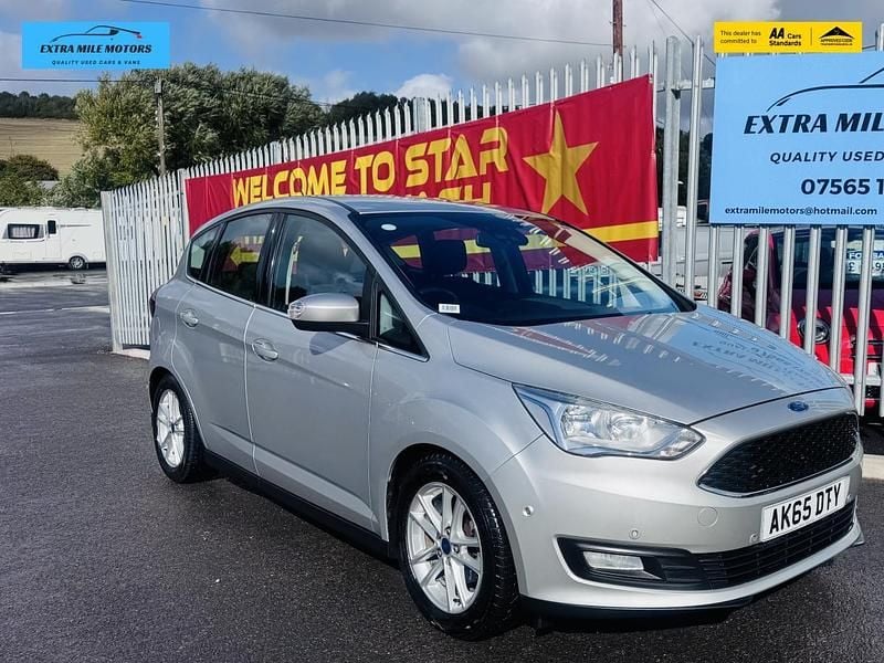 Silver Used 2015 Ford C-MAX Titanium X MPV | £7,795 (Fair price) - Image 1/4
