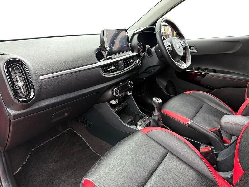 Used Kia Picanto GT-Line S 99 HP (72 kW) 2021 Red Hatchback