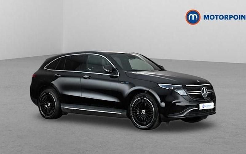 Used Mercedes EQC400 AMG Line Premium Plus 300 kW (408 HP) 2022 Black SUV