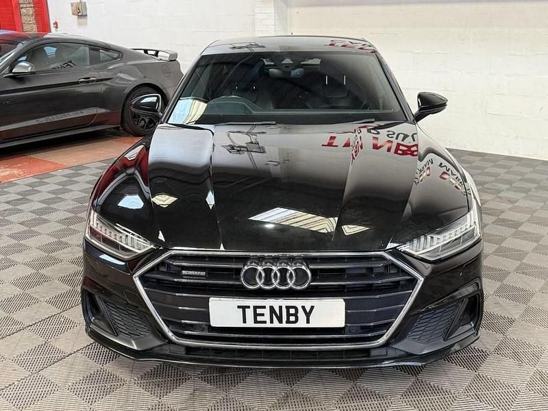 Used Audi A7 Sportback S-Line 286 HP (210 kW) 2018 Black Hatchback