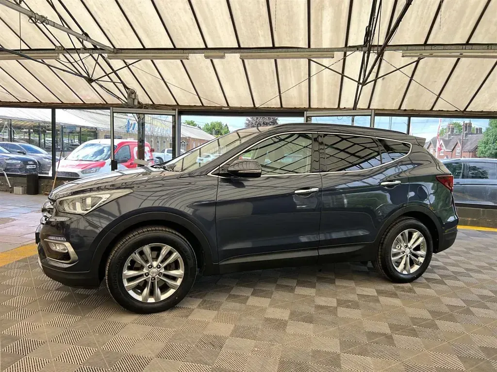 Used Hyundai Santa Fe Premium 200 HP (147 kW) 2016 Blue SUV
