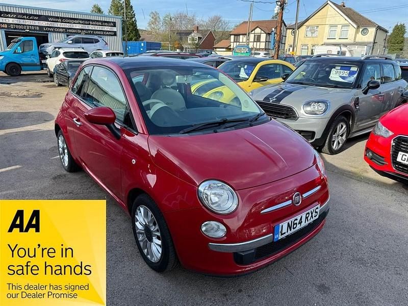 Used Fiat 500 Lounge 2014 Red Hatchback