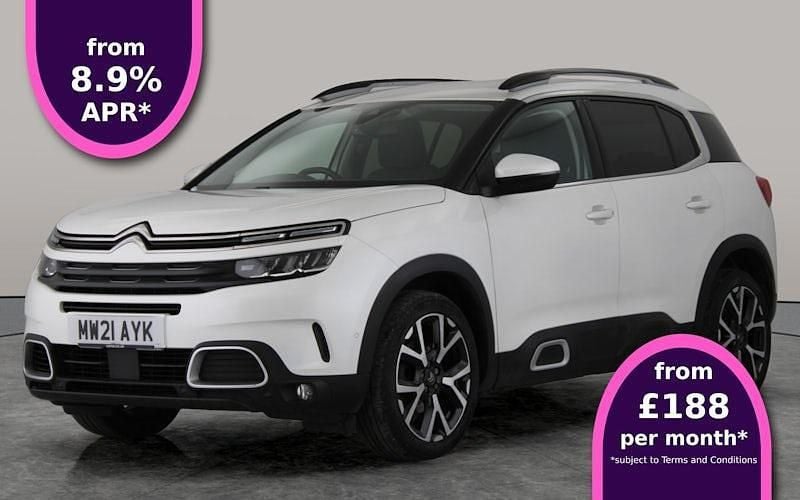 White Used 2021 Citroën C5 Aircross Shine SUV | £13,912 (Fair price) - Image 1/3