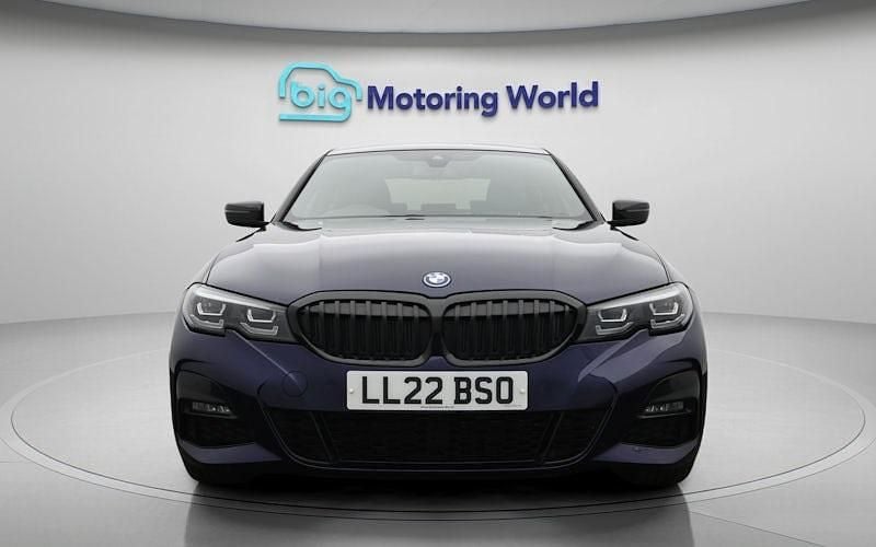 Used BMW 330e M Sport 292 HP (214 kW) 2022 Blue Sedan