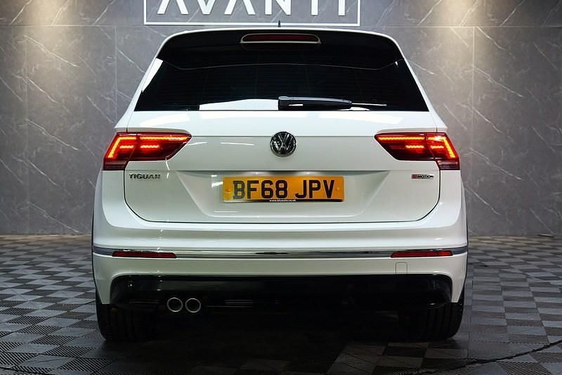 Used VW Tiguan R-line 150 HP (110 kW) 2018 White SUV
