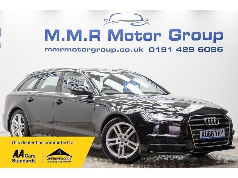 Begagnad Audi A6 S-Line 2016 Svart Kombi