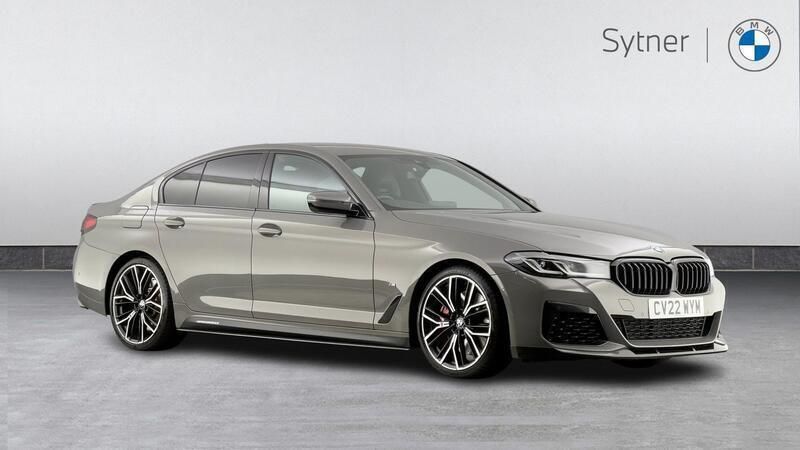 Grey Used 2022 BMW M550 M Sport Sedan | £43,500 (A bit pricey) - Image 1/4