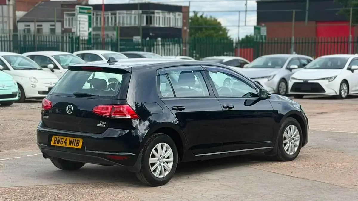 Used VW Golf VII 2014 Black Hatchback