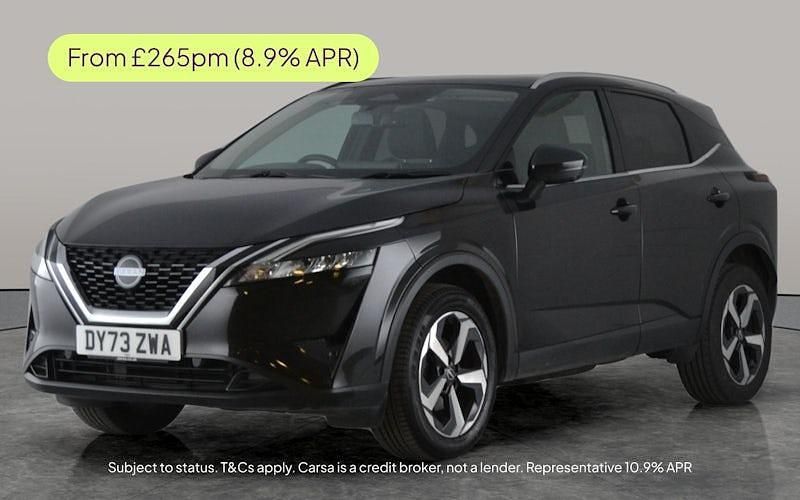 Black Used 2022 Nissan Qashqai N-Connecta SUV | £18,206 (Fair price) - Image 1/2