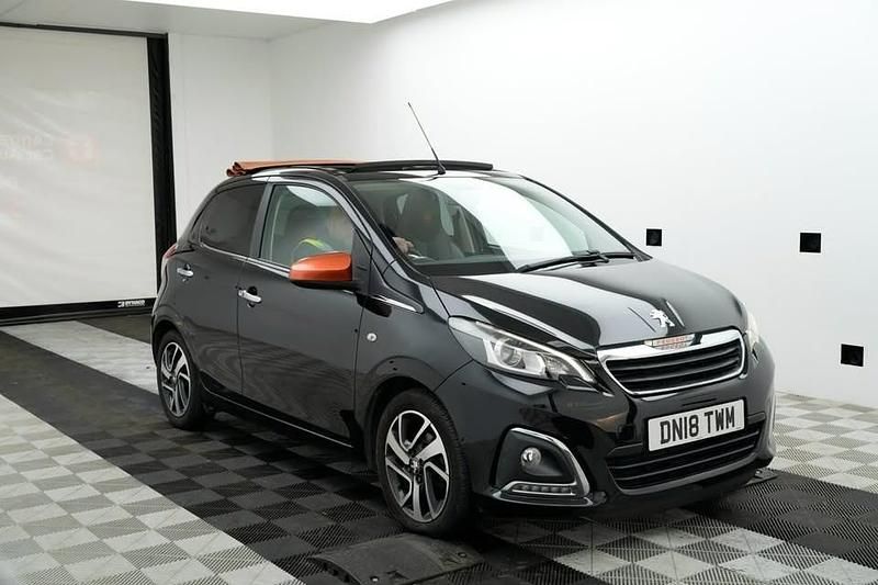 Black Used 2018 Peugeot 108 Roland Garros Hatchback | £4,995 (Good price) - Image 1/4