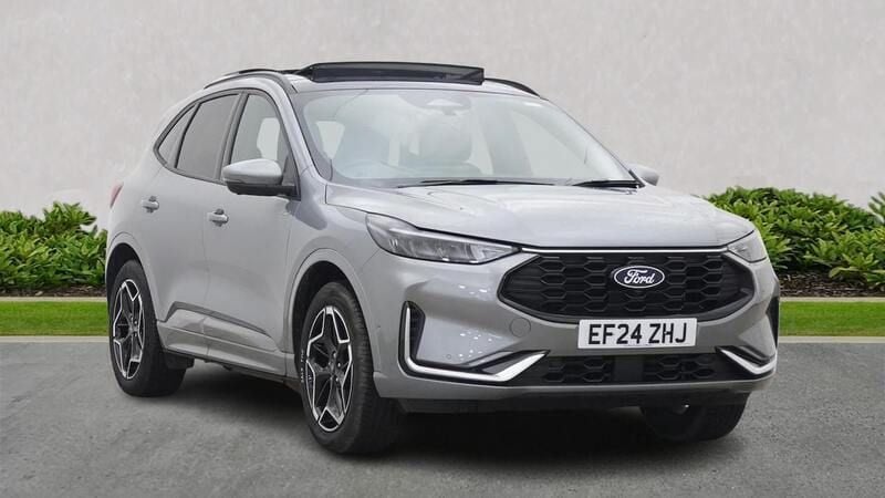 Silver Used 2024 Ford Kuga ST-Line X SUV | £26,210 (Fair price) - Image 1/4