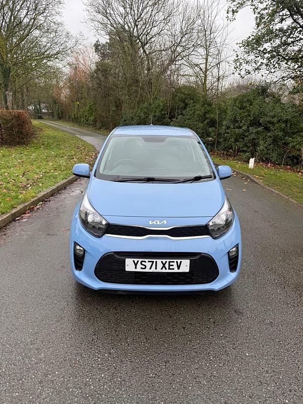 Used Kia Picanto 66 HP (48 kW) 2022 Blue Hatchback