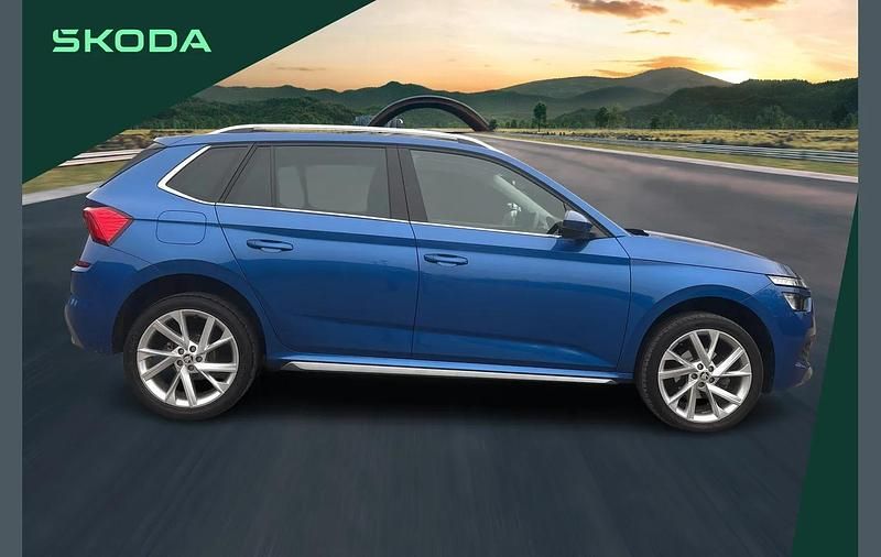 Used Skoda Kamiq SE L Executive 115 HP (84 kW) 2022 Blue SUV