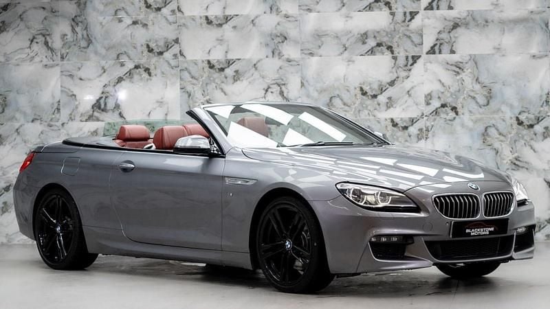 Grey Used 2016 BMW 640 Cabriolet M Sport Cabriolet | £20,489 (Expensive) - Image 1/4
