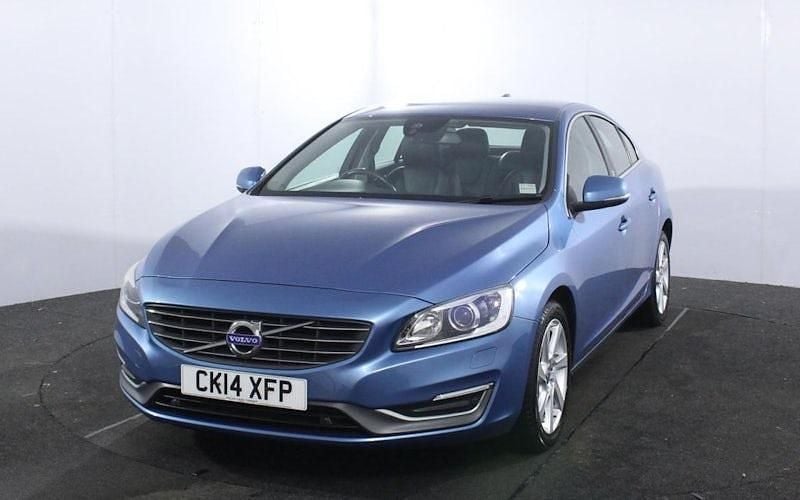 Used Volvo S60 SE Lux 136 HP (100 kW) 2014 Blue Sedan