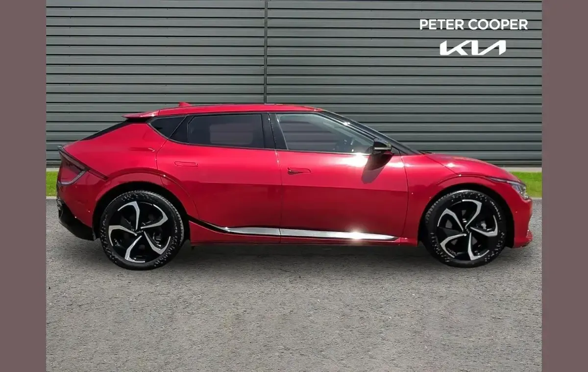 Used Kia EV6 GT-Line S 166 kW (226 HP) 2023 Red SUV