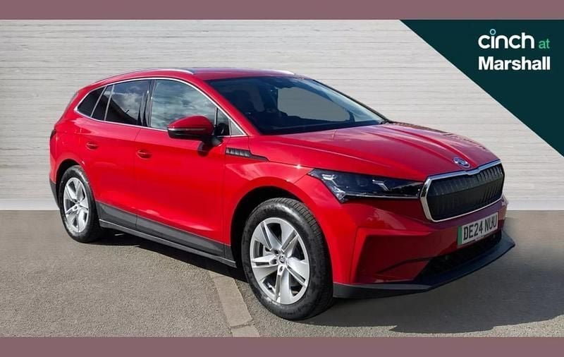 Red Used 2024 Skoda Enyaq iV SUV | £29,023 (Fair price) - Image 1/4