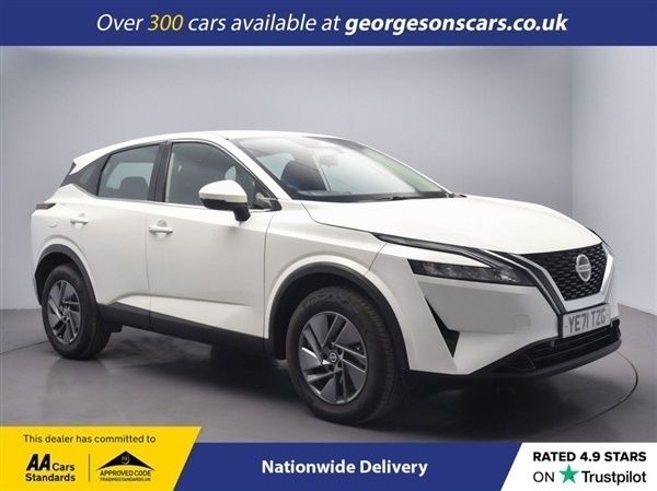 White Used 2021 Nissan Qashqai Acenta Premium SUV | £18,000 (Good price) - Image 1/1