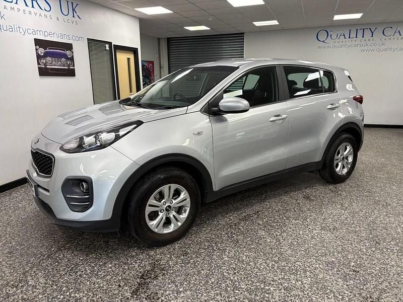 Used Kia Sportage 130 HP (95 kW) 2018 Silver SUV
